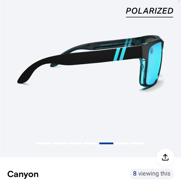 Blenders Canyon Fortune Blue Sunglasses - Picture 4 of 12